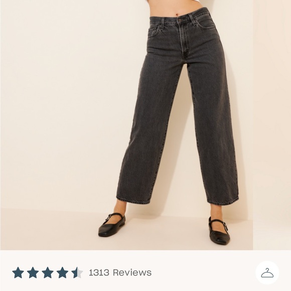 Levi's Denim - Levi's Charcoal 501 Jeans